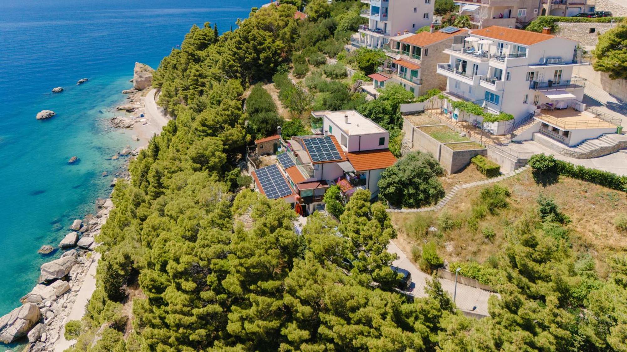 Seaview Apartments Nives Brela Eksteriør bilde