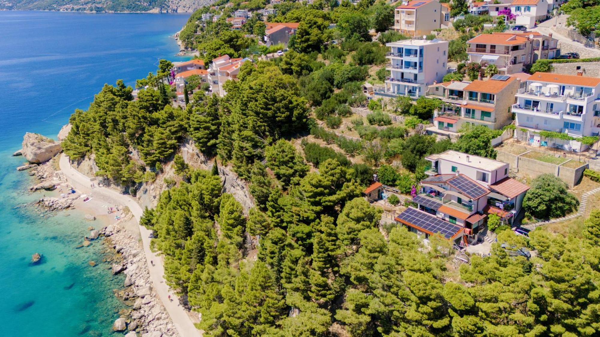 Seaview Apartments Nives Brela Eksteriør bilde