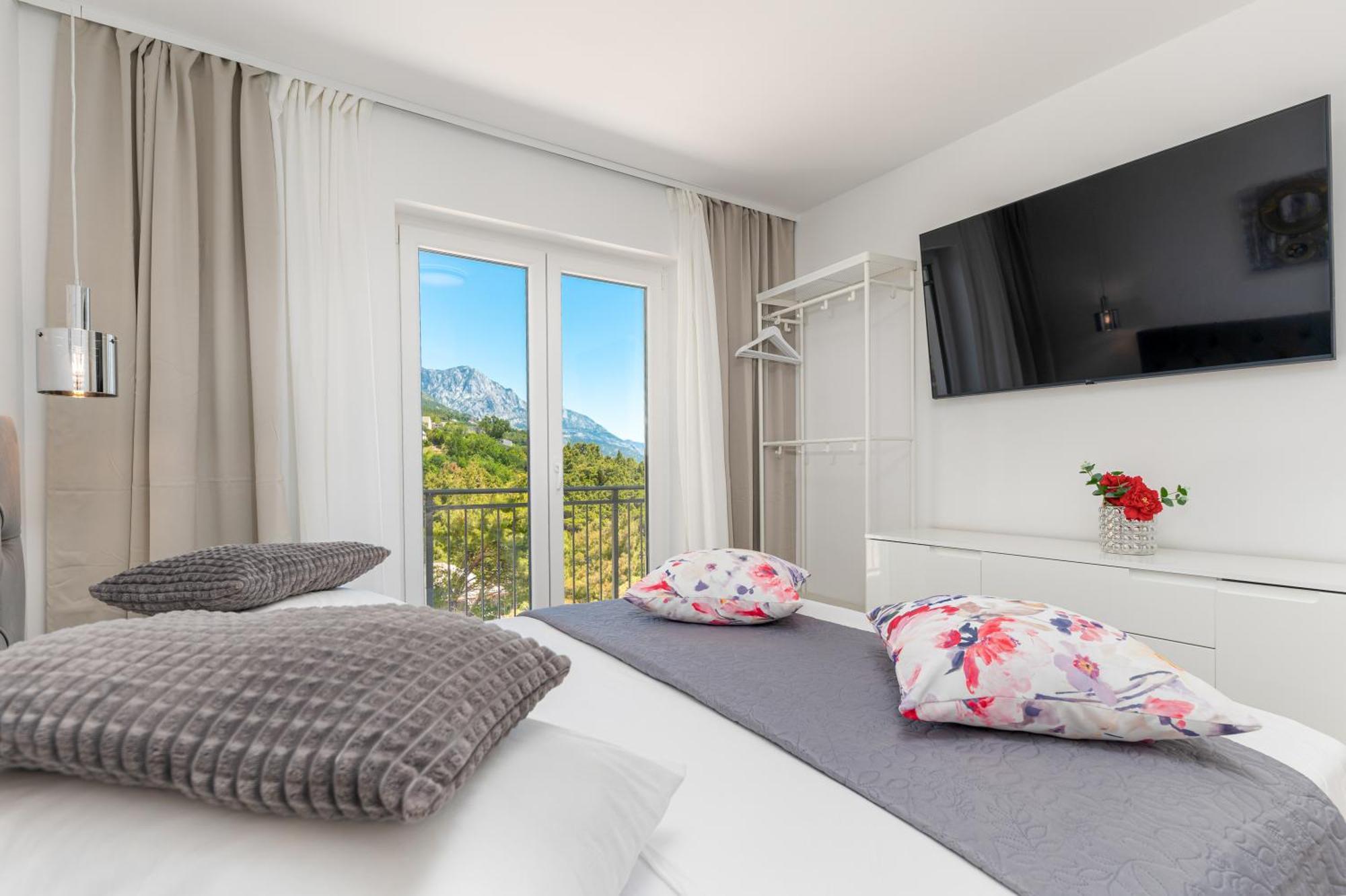 Seaview Apartments Nives Brela Eksteriør bilde